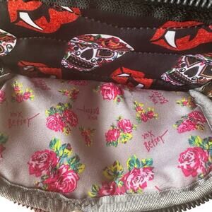 Betsey Johnson Day of the Dead Skulls Crossbody